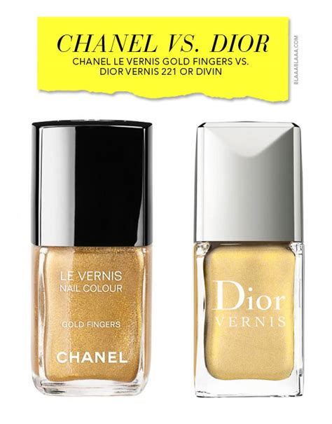 chanel vs dior nail polish.